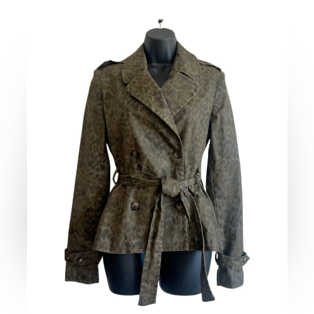 Current / Elliott ‘Auburn Trench’ in  color ‘Army Dirty Paws’